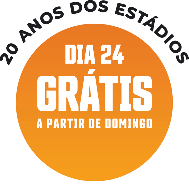 20 anos dos estádios | Dia 17 | Grátis a partir de domingo